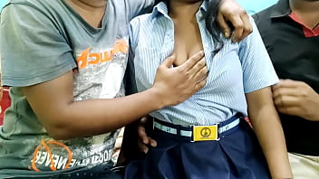 Dua Cowok Memaksa Gadis Kampus Sampai Merintih Nikmat – Suara Jelas Bahasa Hindi