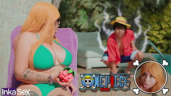 Nami Super Seksi Digoyang Keras Kapten Luffy Di Tengah Pencarian One Piece