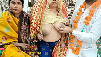 Malam Pertama Pengantin India Yang Hot, Nikmatnya Bercinta Bertiga Bersama Ibu Mertua