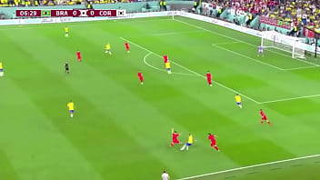 Brasil Menggila Dari Belakang Dengan Korea Dalam Posisi Merangkak