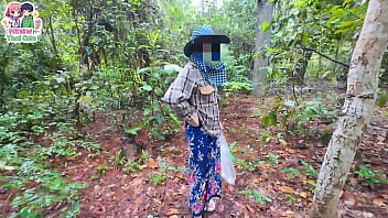 สาวไทยวัยใสเก็บเห็ดในป่า โดนจับเย็ดหีเสียงครวญคราง