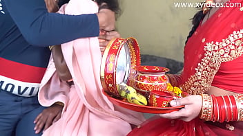 Bercinta Dengan Gadis India Di Malam Karwa Chauth