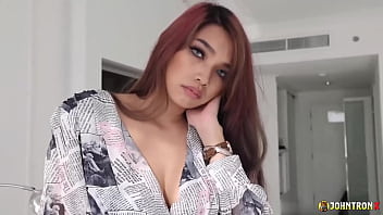 Sesi Syur Johntronx Bareng Model Top Thailand Nori Yang Berakhir Dengan Creampie Panas