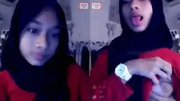 Abg Berjilbab Yang Lagi Sange Menggoda Di Ometv