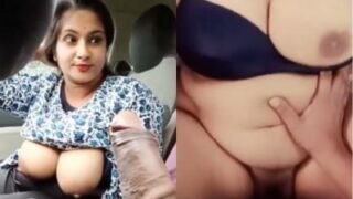 Bhabhi Montok Main Di Mobil Pacar, Aksi Panas Di Tempat Terbuka