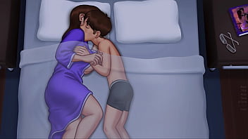 Kisah Panas Musim Panas: Aku Dan Ibu Tiri Seksi Bermain Di Kamar – Bagian 3
