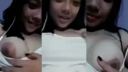 Gadis Muda Dengan Payudara Montok Dan Puting Cokelat Yang Menggoda