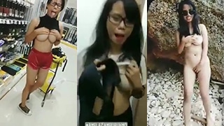 Bunga Bcl sepatu viral video artis Indonesia