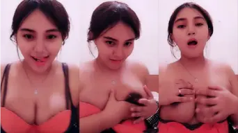Mbak Pearly Telanjang Bulat Mainin Tetek Gede
