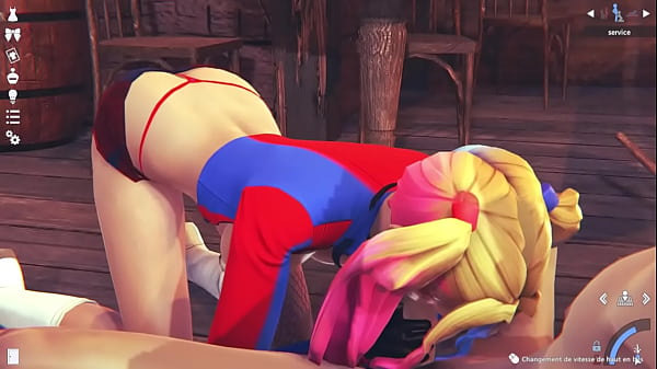 Cosplay Harley Quinn Yang Bikin Nafsu Naik