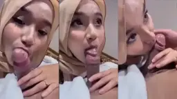 Sensasi Nyepong Ukhti Yang Bikin Heboh
