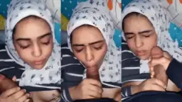 Crotin Di Depan Cewek Arab Berjilbab, Bikin Muka Penuh Dan Basah Kuyup.