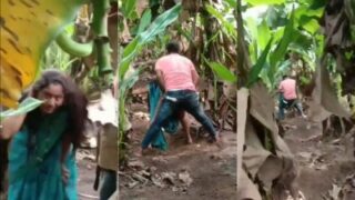 Desi Pasangan Kolhapuri Main Cabul Di Kebun Pisang, Panas Dan Basah Kuyup.