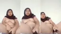 Ukhti Toge Colmek Pakai Terong, Becek Sampe Muncrat.
