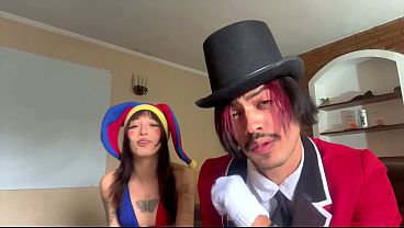 Pomni Cosplay Mamerin Vagina Ke Caine Bareng Qrozne [versi Gratis]