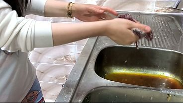 كفيل سعودي يخوزق الخادمة المصرية من قفاها في غياب زوجته