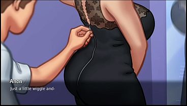 Ibu Tiri Hentikan Percakapan Cuma Dengan Satu Senyum (18+)