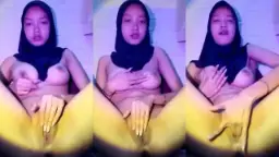 Panya Jilbab Biru Lagi Heboh, Bikin Nagih!
