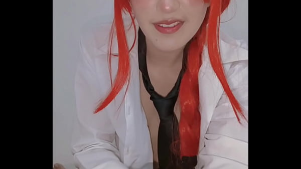 Makima Cosplay Hentai, Loe Jadi Anjing Setia Dan Mainan Kontol Gue. Ngentot Kasar, Mulut Kotor Sama Makima Si Bos Dominan.