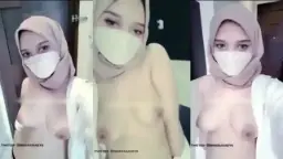 Jilbab Indo Hijab Camilla, Bikin Ngeliat Aja Udah Panas, Body Montok Dibalut Kain Tipis Bikin Makin Pengen.