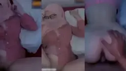 Jilbab Pink Berkacamata Bikin Hot Di Twitter, Bikin Ngiler Semua.